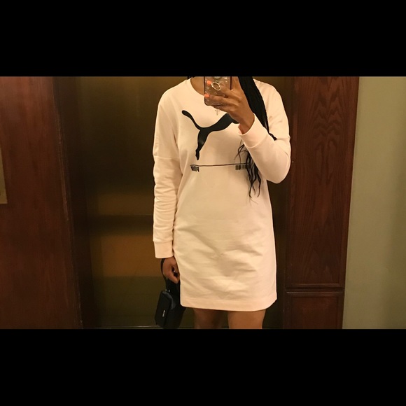 Sweater dress Light pink puma - Picture 1 of 3